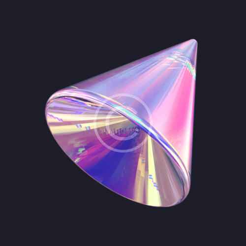 Crystal cone